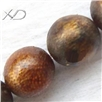 珊瑚珠，规格：8mm，长度：16寸，金黄色，珊瑚散珠批发，珊瑚首饰